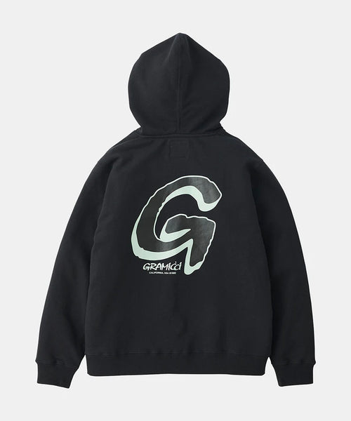 Big G-logo Hooded Sweatshirt - Black