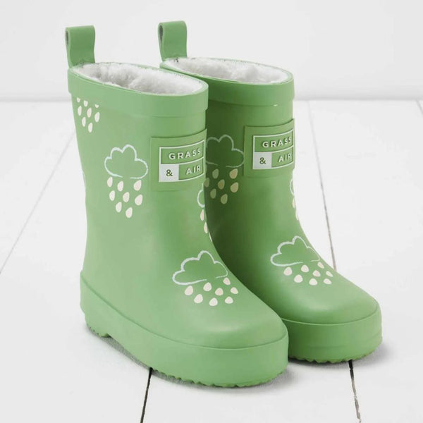 Grass & Air: Olive Wellies