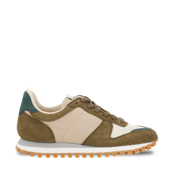 Marathon Trail Trainers - Truffle/pine/transparent