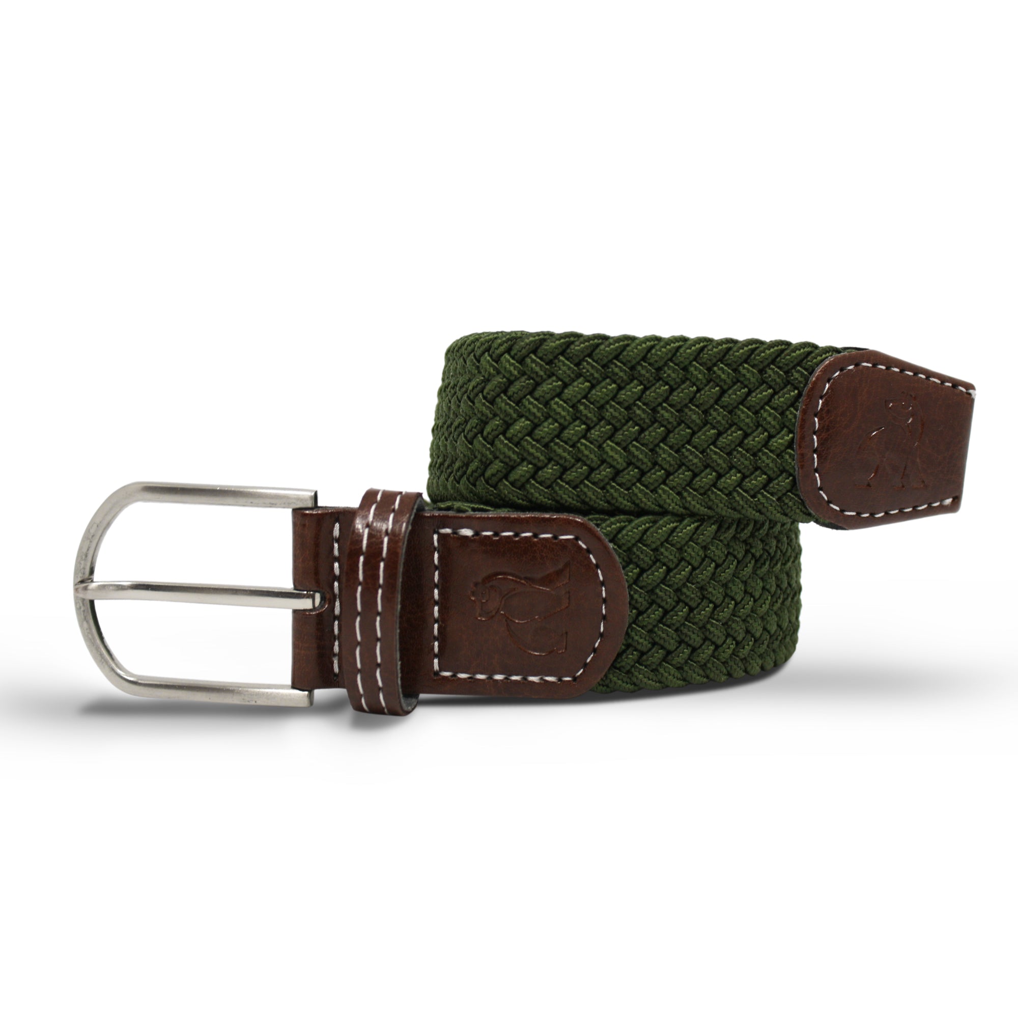 Recycled Woven Belt - Khaki