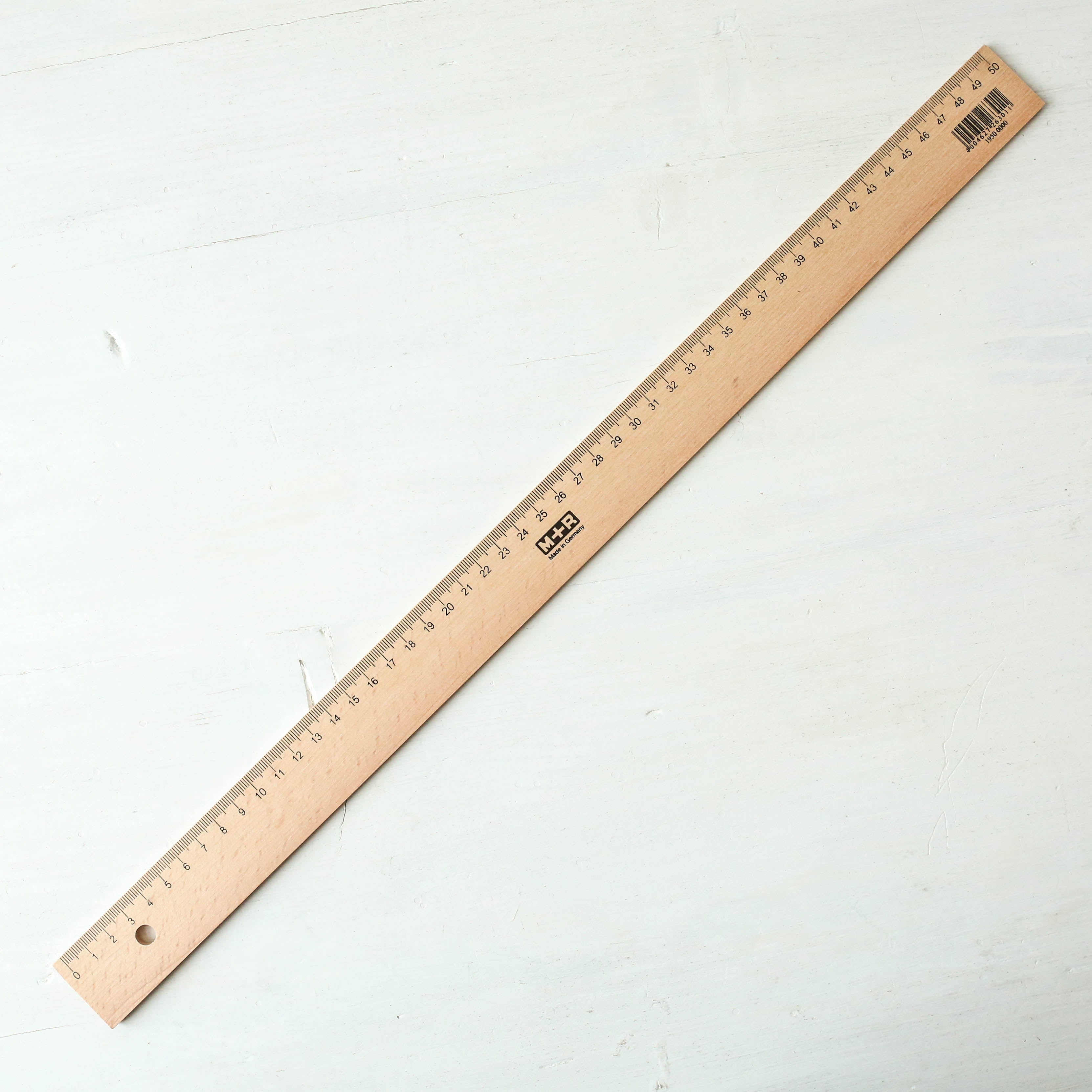 Wooden Ruler 50 cm