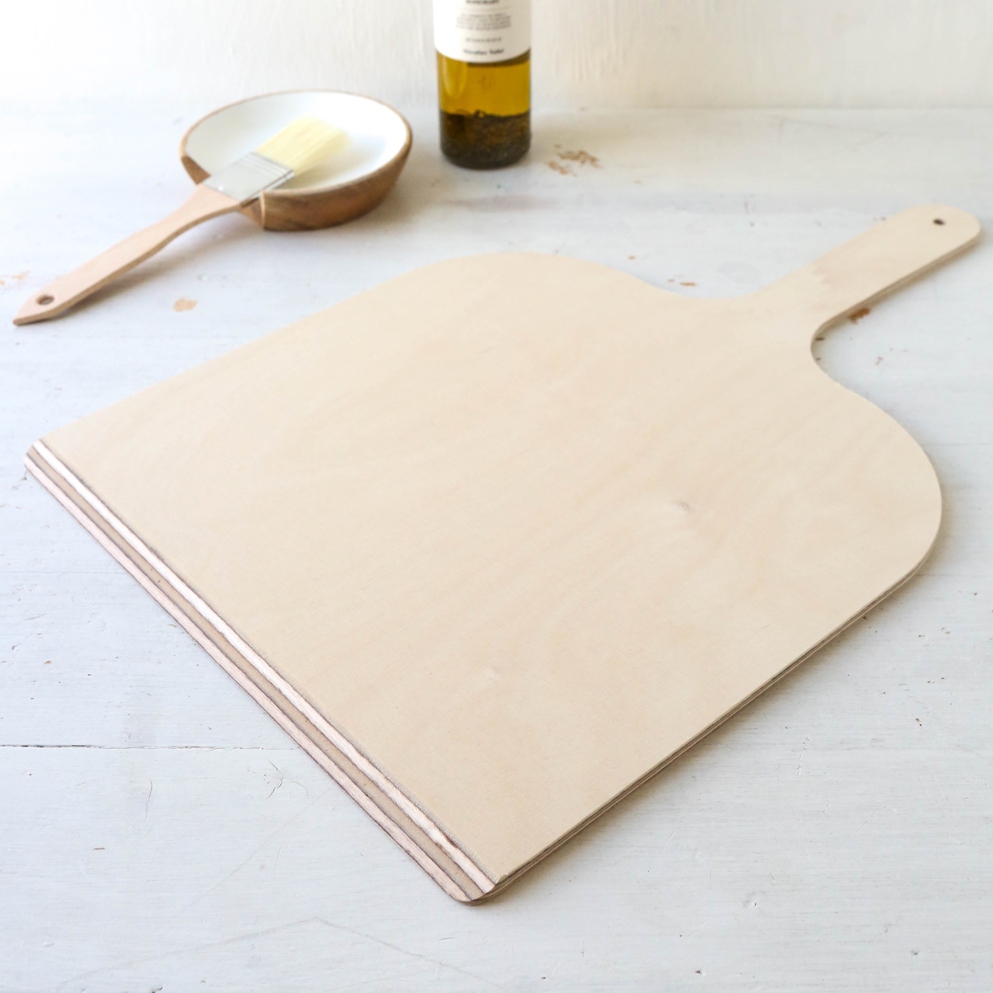 Berylune Home Simple Wooden Pizza Board