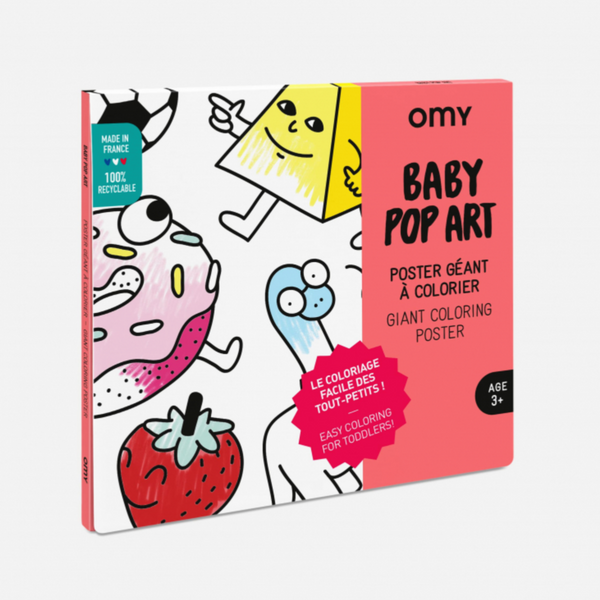 OMY Baby Pop Art - Giant Poster