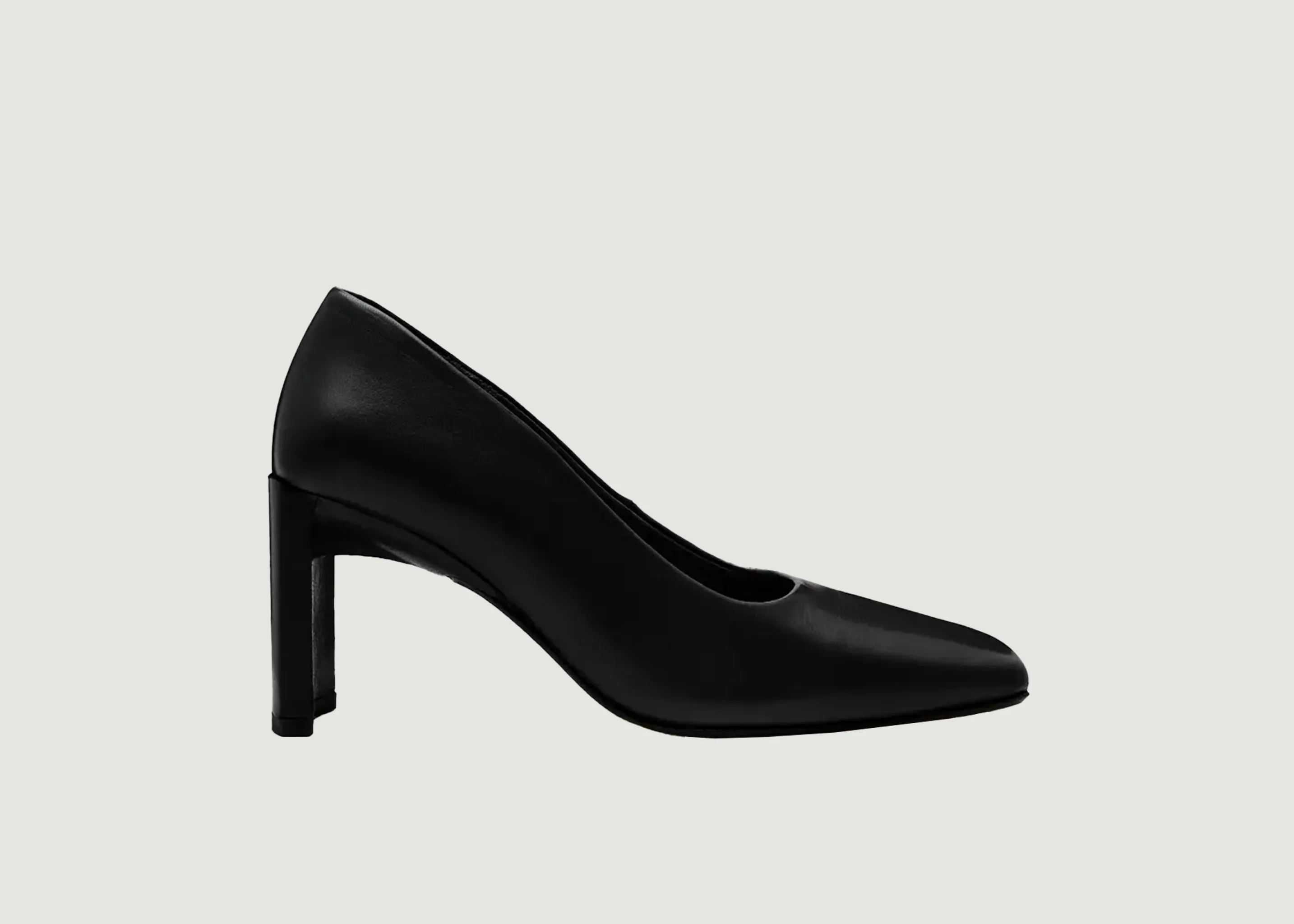 Miista Black Alicja Leather Pump Shoes