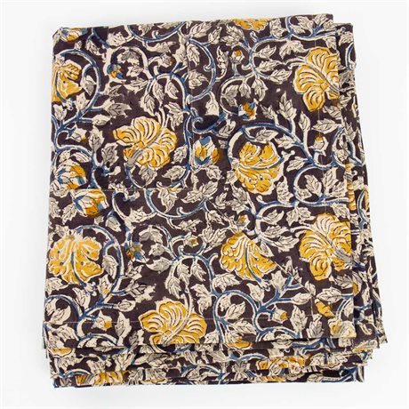 Yellow Poppy Table Cloth