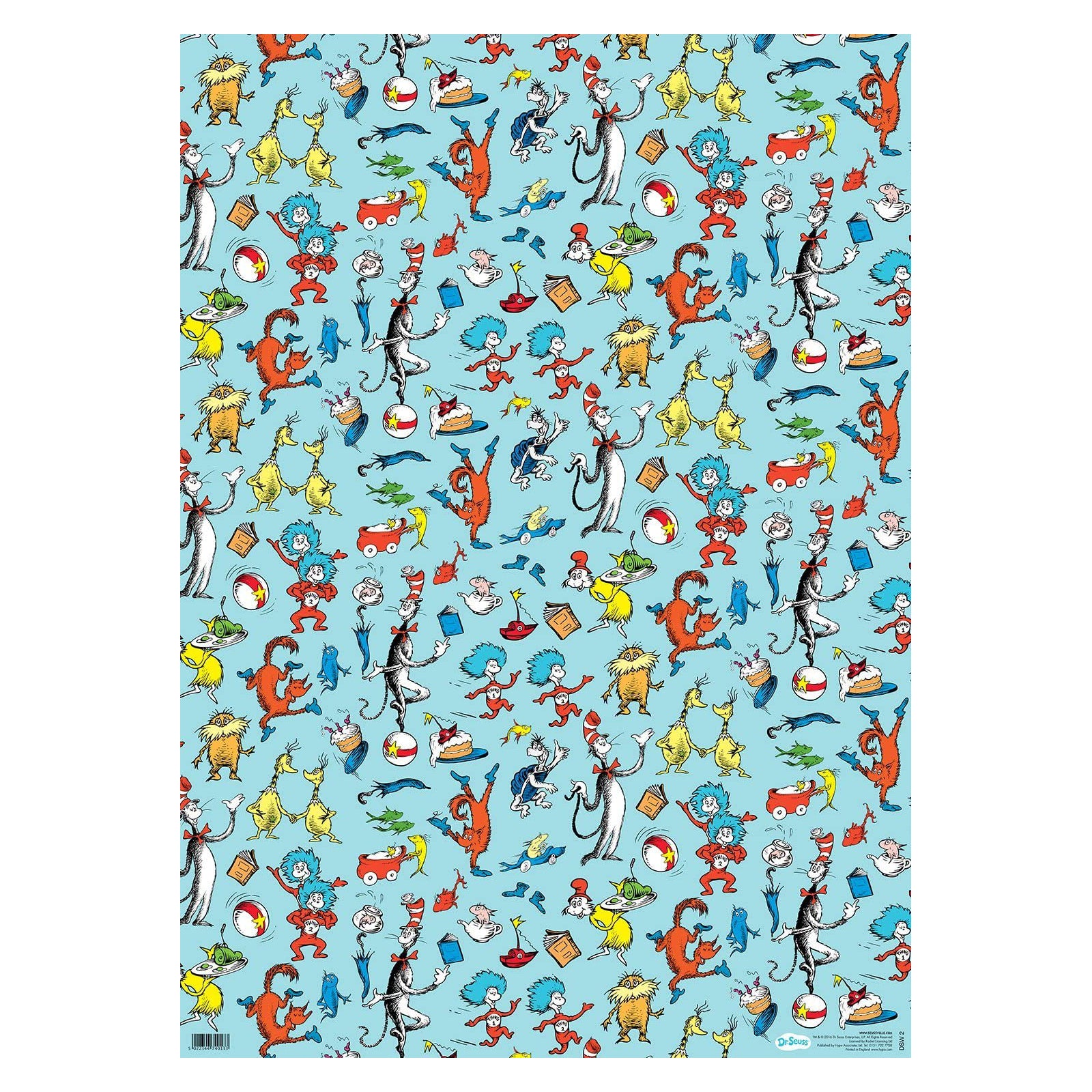 Trio Of Dr Seuss Wrapping Paper