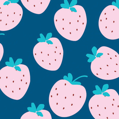 Trio Of Strawberries Wrapping Paper Sheet