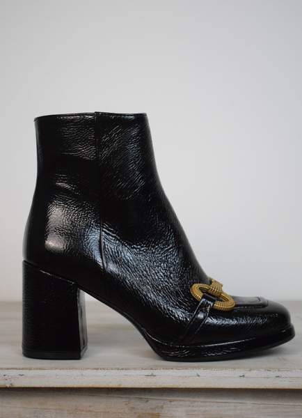 Tacco Plato Boot Patent Black