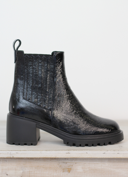 Naplak Boot Black Patent