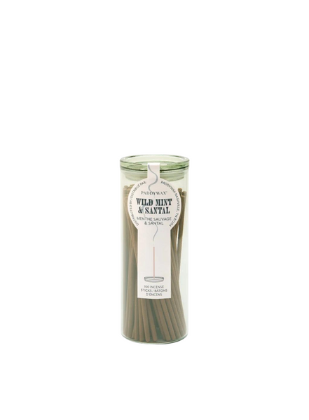 Paddywax 101 Incense Sticks - Wild Mint & Santal