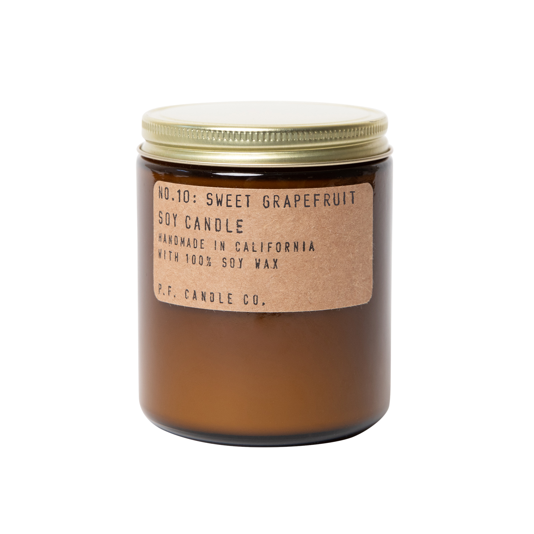 P.F. Candle Co No.10 Sweet Grapefruit Soy Wax Candle
