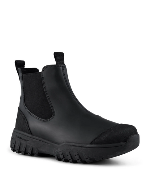 Magda Black Rubber Track Boot