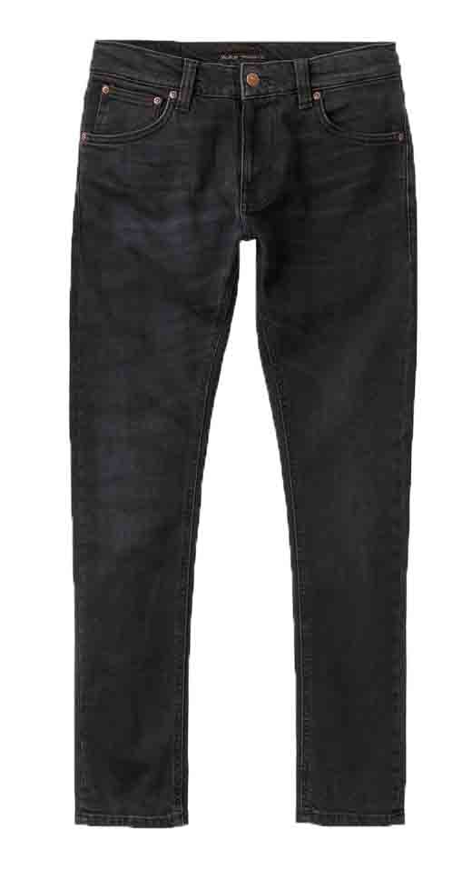 Nudie Jeans Tight Terry Skinny Fit Jeans (Soft Black)