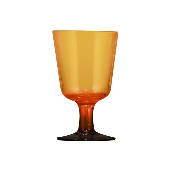 British Colour Standard Handmade Wine Glass - Almond Shell