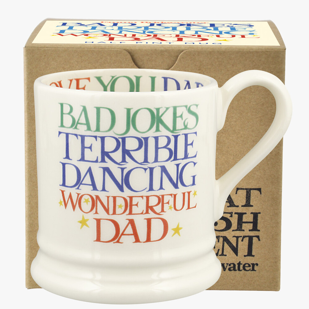 Emma Bridgewater Rainbow Toast - Wonderful Dad Mug