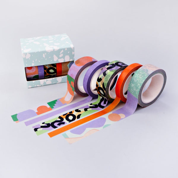 Washi Set Pastel Cities