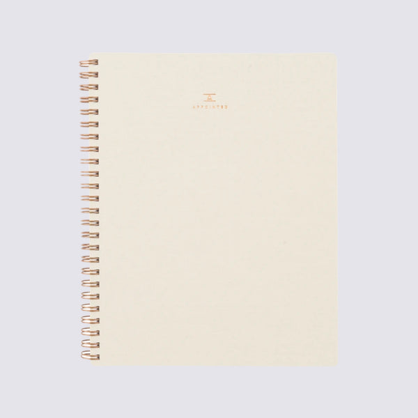 Appointed Workbook Natural Linen