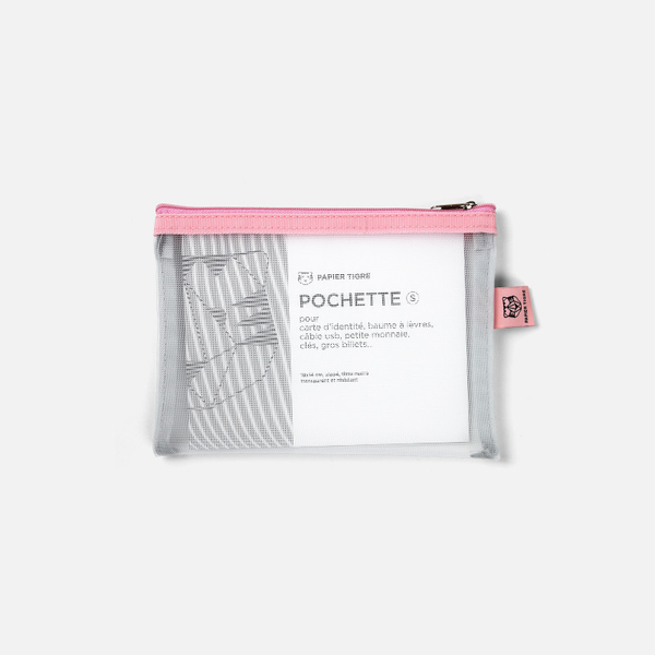 Mesh Pouch Small Pink