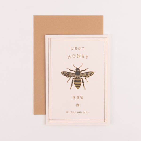 Honey Bee My One And Only Card