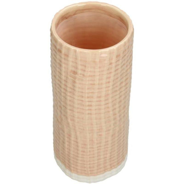 Peach Fine Earthenware Vase