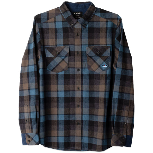 Buffaroni Plaid Check Shirt - Raven