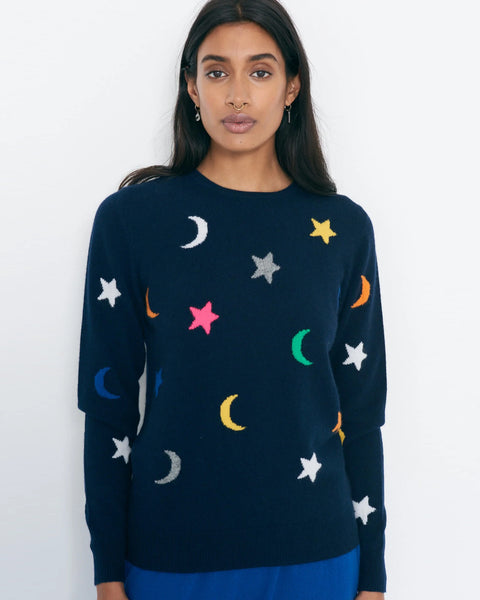 Moon & Stars Cashmere Jumper
