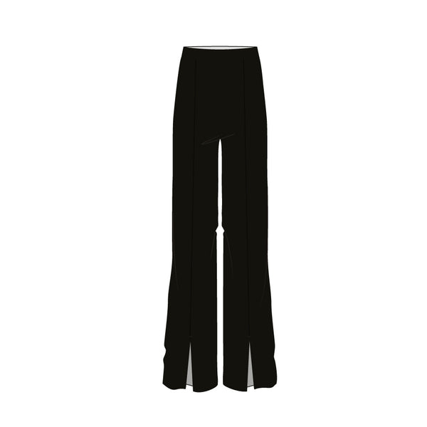 Another-Label Ginger Black Trousers
