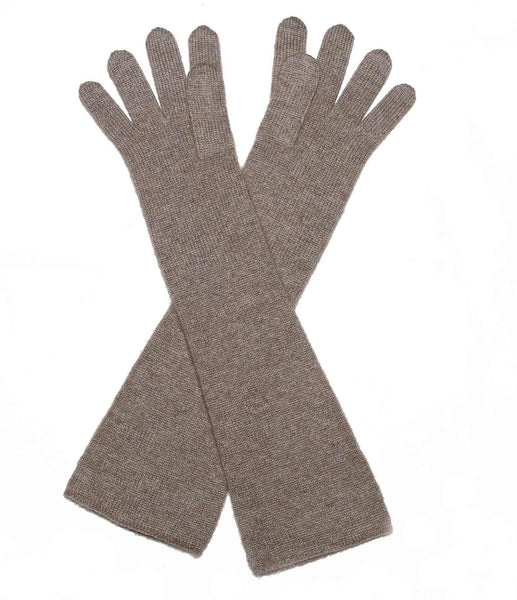 cashmere-fashion-store Engage Kaschmir Handschuhe Mit Langen Armbündchen