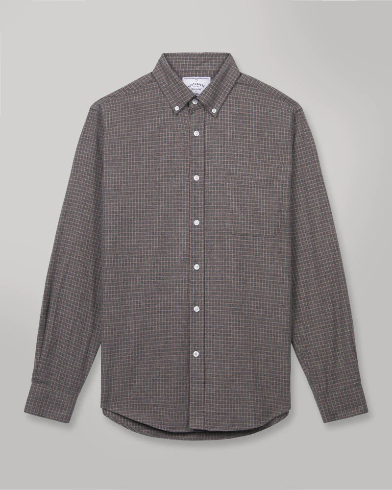 Portuguese Micro Check Shirt