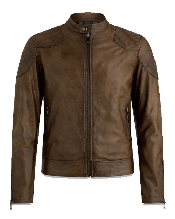 Outlaw 2.0 Jacket Leather Saddle Brown
