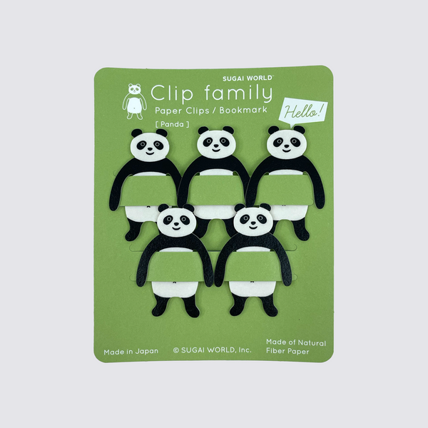 Sugai World Panda Paper Clip