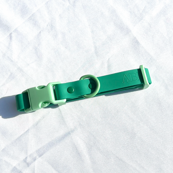 Green Dog Collar