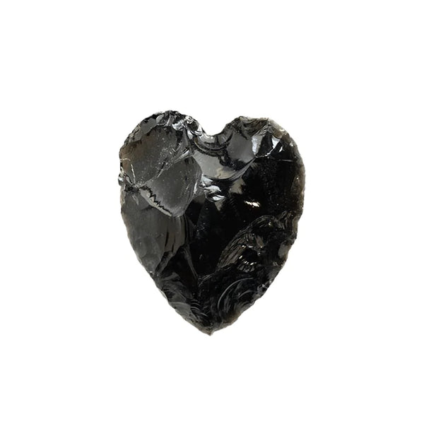 Haus of Botanica Heart Crystal- Black Obsidian