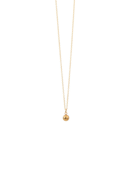 Ellen Beekmans Gold Short Ball Pendant Necklace