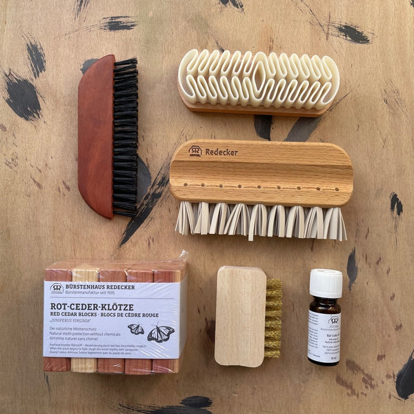 Redecker Natural Clothing Care - Lint Brushes & Moth Repellant