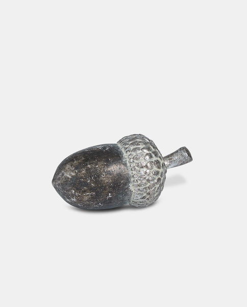 Acorn Decoration - 17cm (silver)