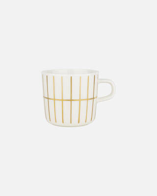 Marimekko tazza da caffè con manico e rigo oro 2dl