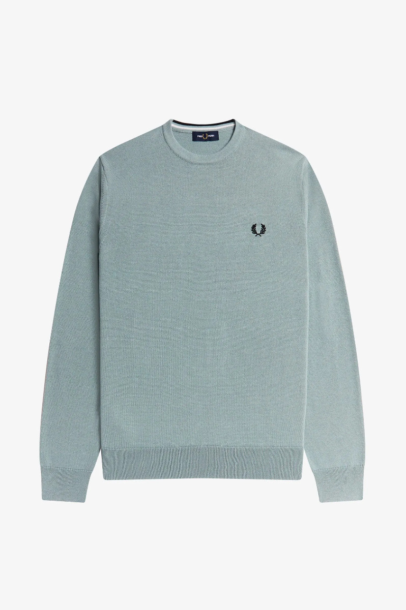 Fred Perry Fred Perry Classic Crew Neck Jumper Blue