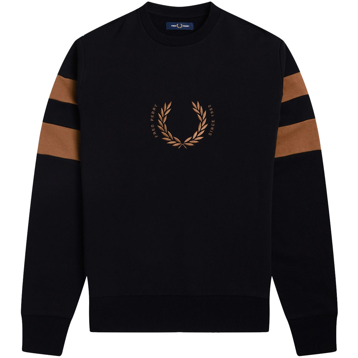 Fred Perry Fred Perry Bold Tipped Sweatshirt Black