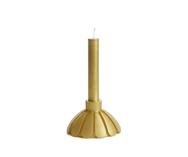 Rustik Lys Petal candle - Gold