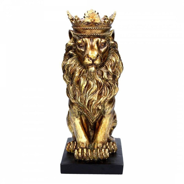 Gisela Graham - Gold Sitting Lion