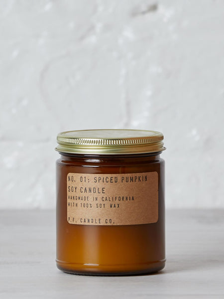 Spiced Pumpkin Scented 7.2 Oz Soy Candle