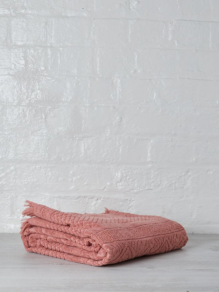 Bath Towel In Blush Pink