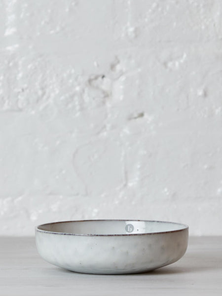 Broste Copenhagen Nordic Sand Small Stoneware Pasta Bowl