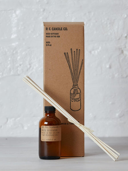P.F. Candle Co Teakwood & Tobacco Reed Diffuser