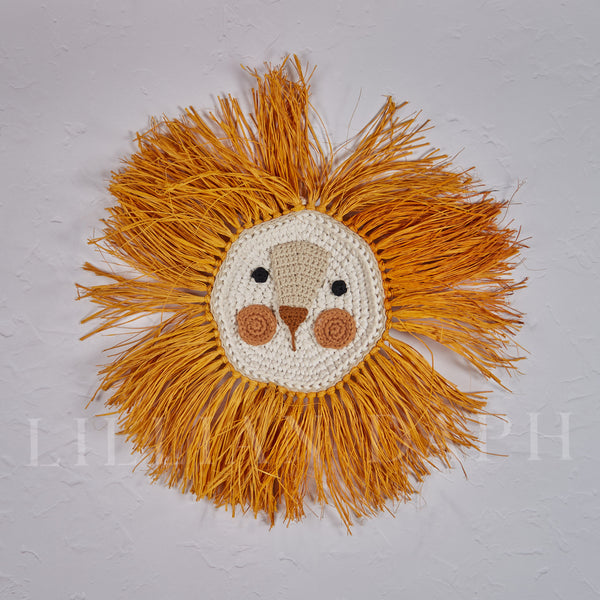 ILA Y ELA Crochet Lion Mustard