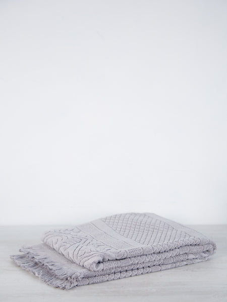 Small Bath Towel In Orage Grey