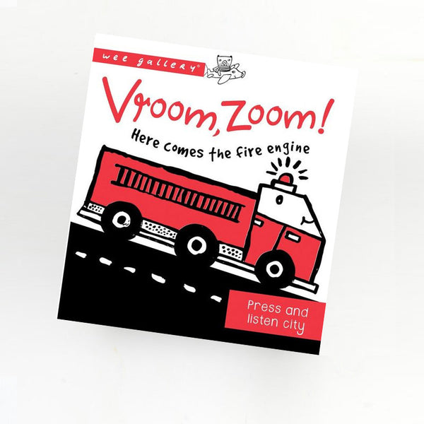 Vroom Zoom! Fire Engine Press And Listen Book