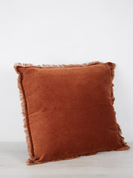Viva Raise Fara Cushion In Caramel 45x45cm