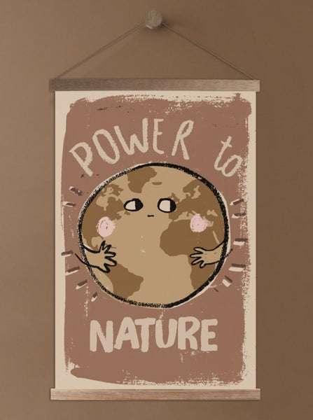 Canvas School Poster Frame Power To Nature